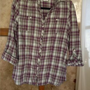 Carhartt Women's Plaid Shirt size M